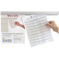 Advantus Grip-A-Strip Display Rail, 24"L, Satin AVT2000